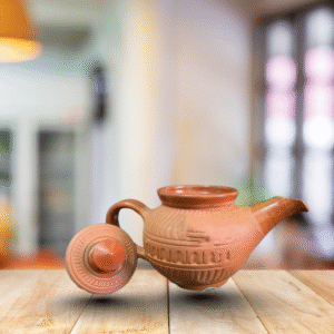 Red glass tea pot standard quality