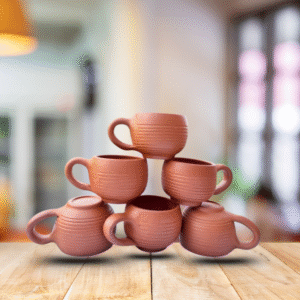 ROUND DESIGN CUP SET OF 6